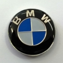 Aufkleber 3D Logo BMW, rund d= 27mm
